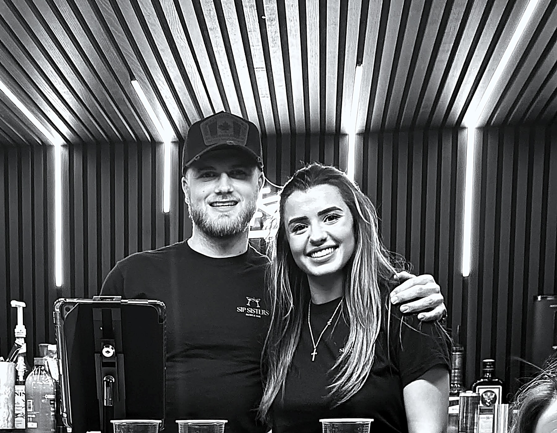 Lauren and Ryan, founders of Sip Sisters Mobile Bar